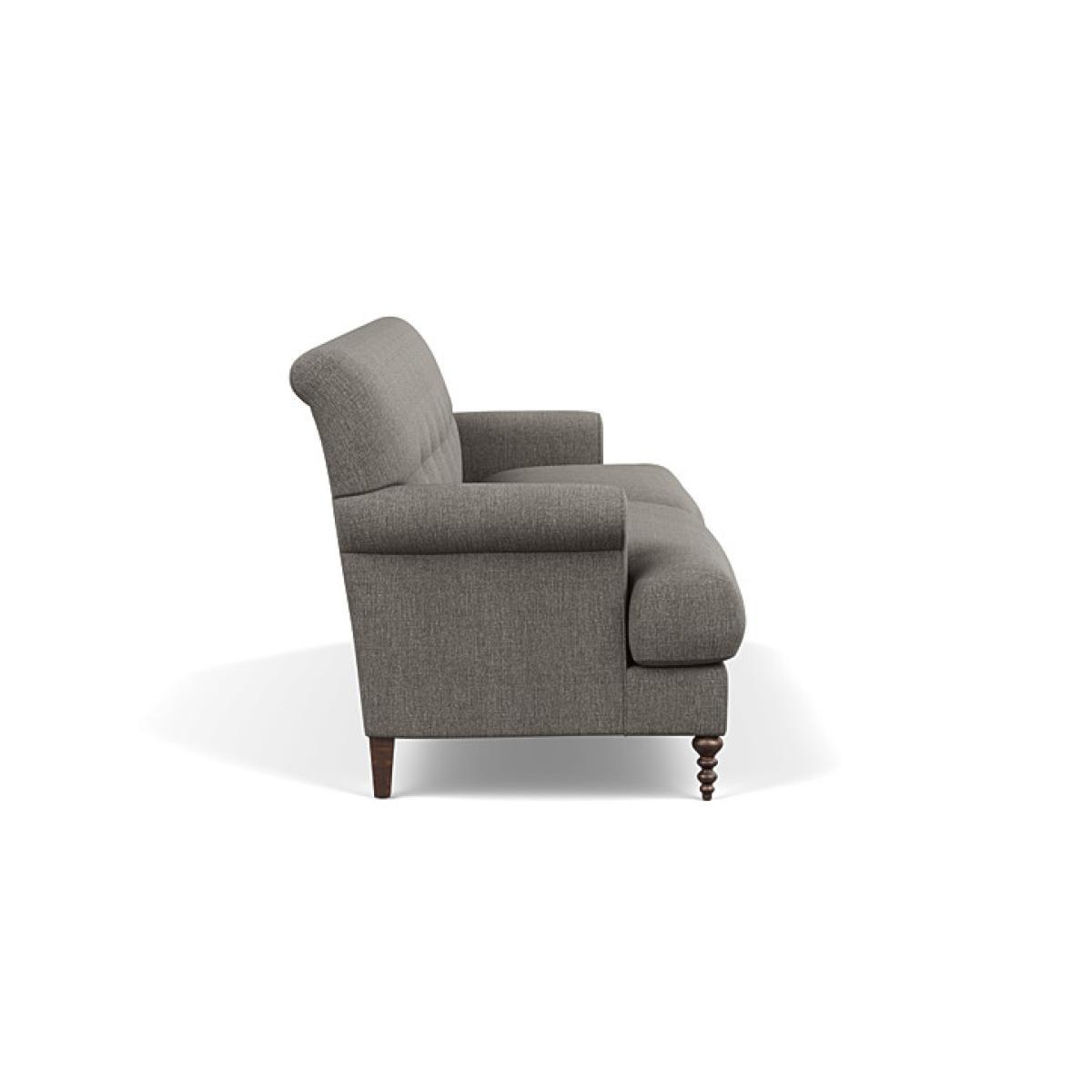 Scp Oscar 3 Seater Formal Sofa Linara Indigo Walnut Feet - Heal's UK Furniture – image 3