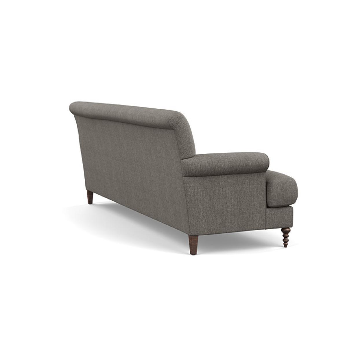 Scp Oscar 3 Seater Formal Sofa Linara Indigo Walnut Feet - Heal's UK Furniture – image 4