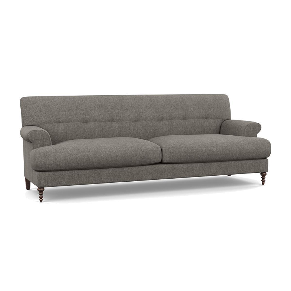 Scp Oscar 3 Seater Formal Sofa Linara Indigo Walnut Feet - Heal's UK Furniture – image 1