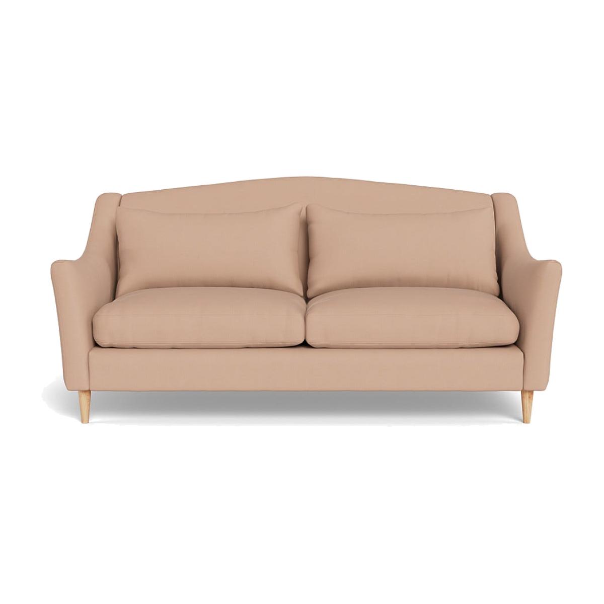 Heal's Somerset 3 Seater Sofa Capelo Linen-Cotton Rosedale Natural Feet – image 1