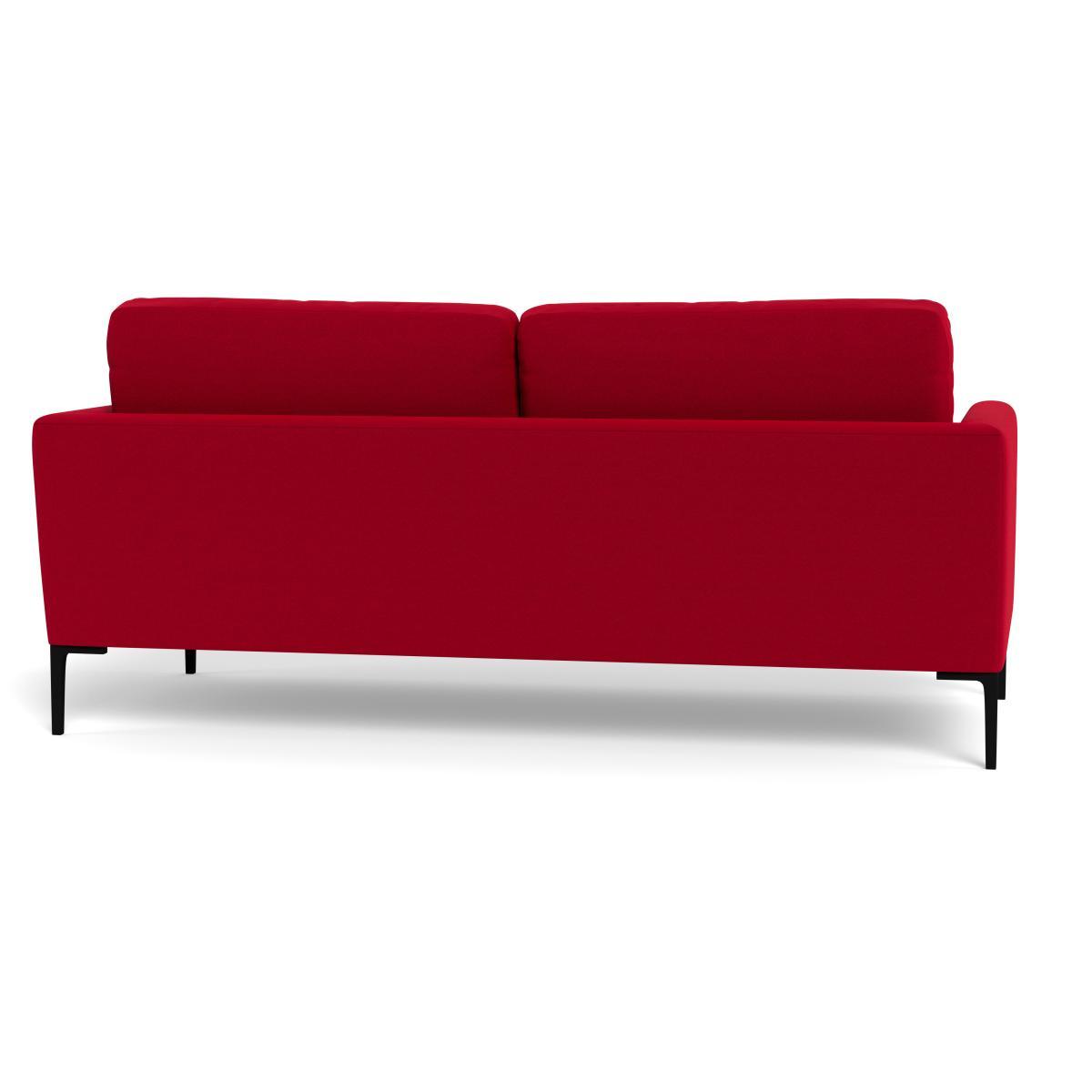 Heal's Eton 3 Seater Sofa Melton Wool Red Oxide Brass Feet - Heal's UK Furniture – image 5
