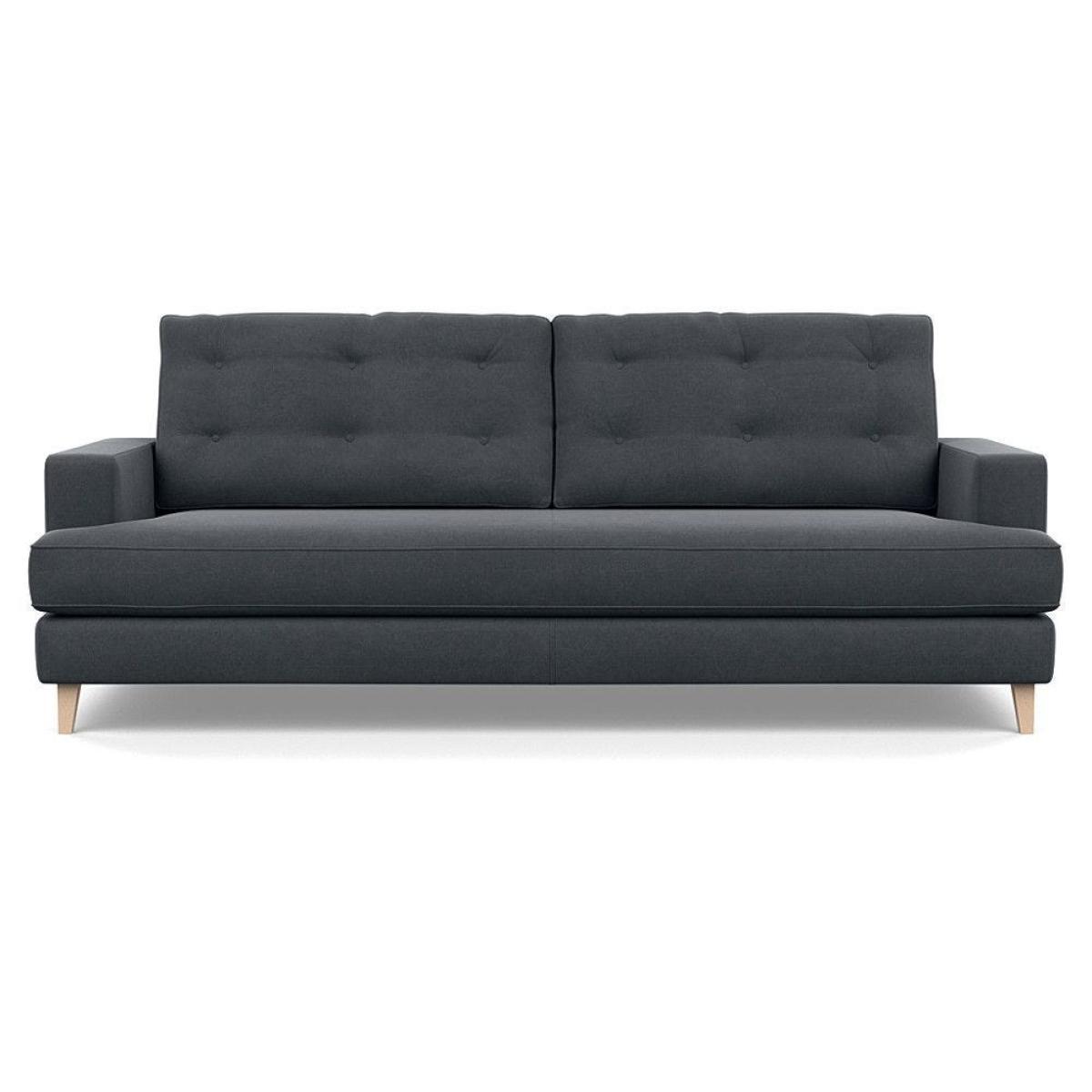 Heal's Richmond 3 Seater Sofa Smart Luxe Velvet Cognac Natural Ash Feet - Heal's UK Furniture – image 104