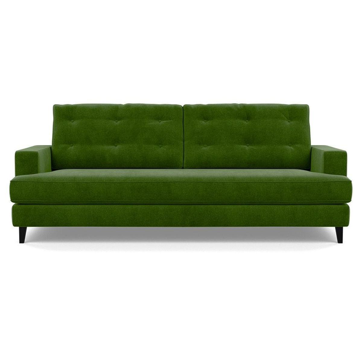 Heal's Richmond 3 Seater Sofa Smart Luxe Velvet Cognac Natural Ash Feet - Heal's UK Furniture – image 105
