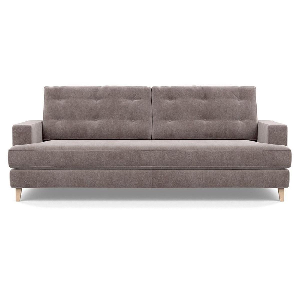 Heal's Richmond 3 Seater Sofa Smart Luxe Velvet Cognac Natural Ash Feet - Heal's UK Furniture – image 123