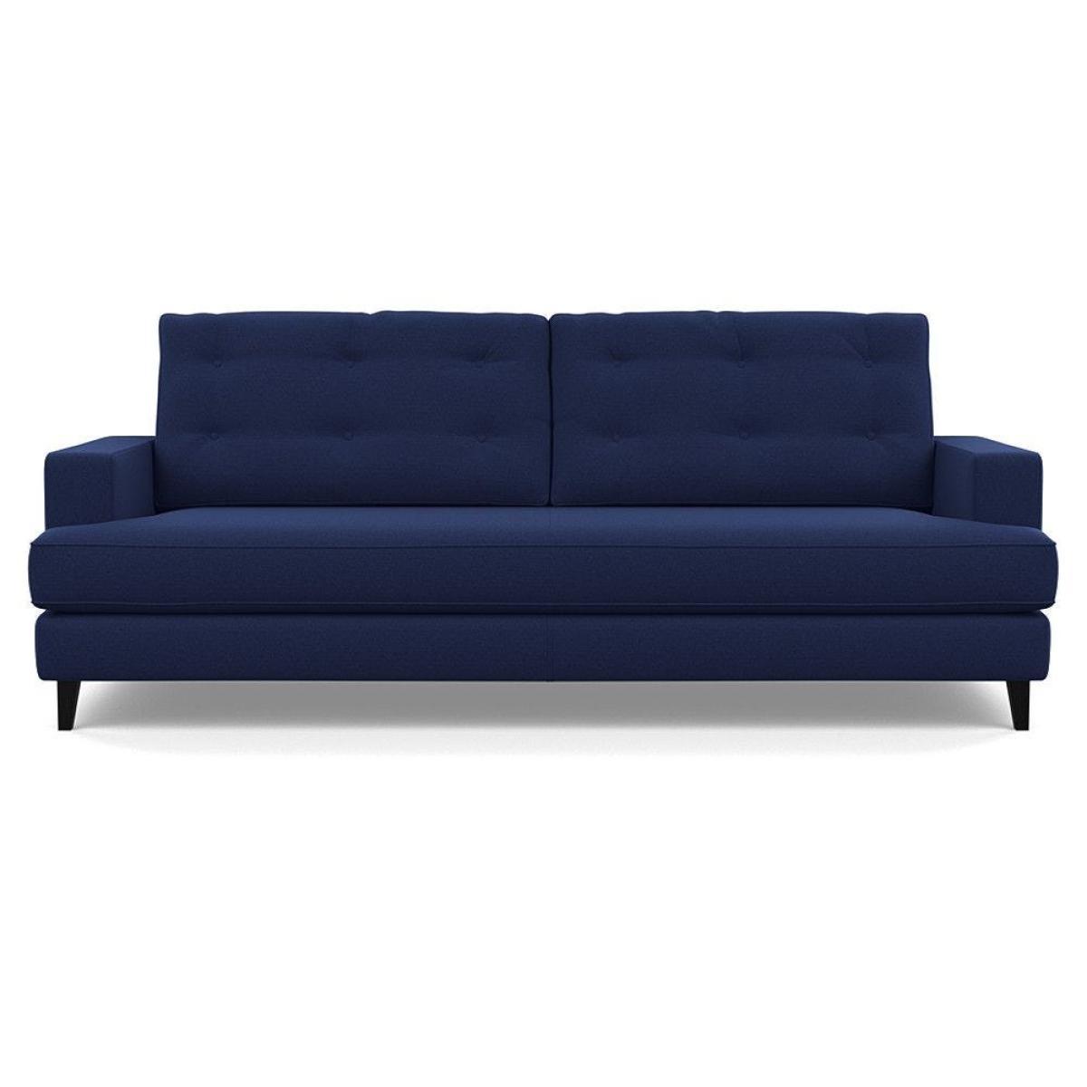 Heal's Richmond 3 Seater Sofa Smart Luxe Velvet Cognac Natural Ash Feet - Heal's UK Furniture – image 130