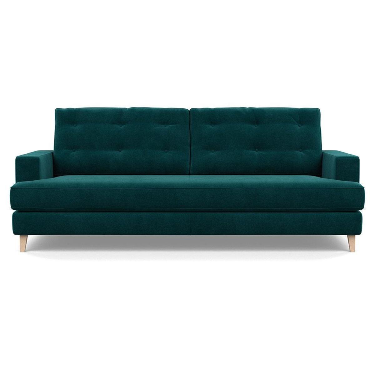 Heal's Richmond 3 Seater Sofa Smart Luxe Velvet Cognac Natural Ash Feet - Heal's UK Furniture – image 136