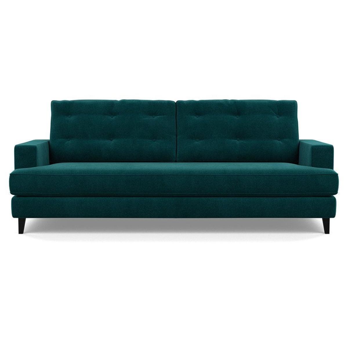 Heal's Richmond 3 Seater Sofa Smart Luxe Velvet Cognac Natural Ash Feet - Heal's UK Furniture – image 145