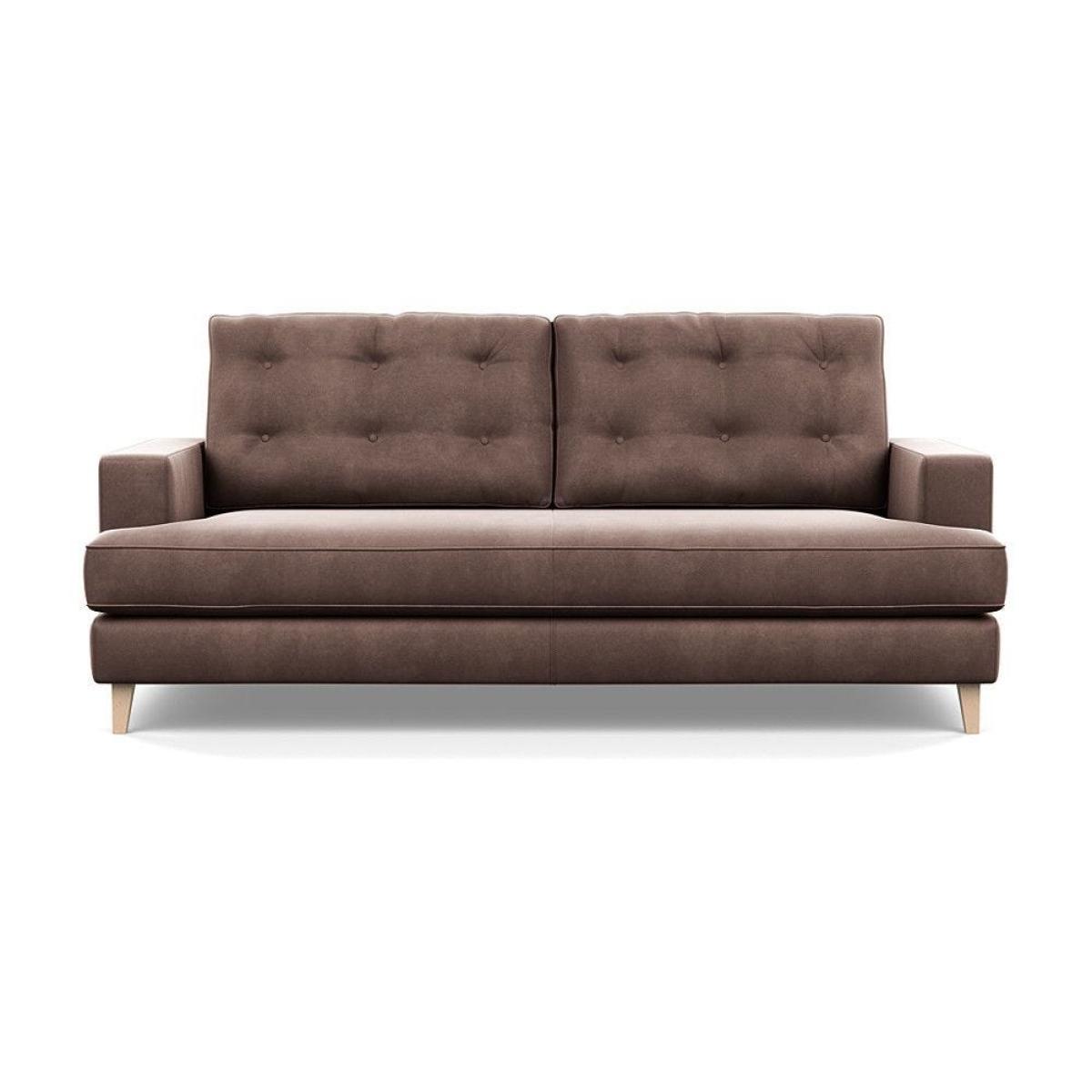 Heal's Richmond 3 Seater Sofa Smart Luxe Velvet Cognac Natural Ash Feet - Heal's UK Furniture – image 147
