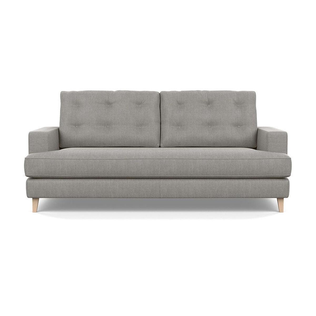 Heal's Richmond 3 Seater Sofa Smart Luxe Velvet Cognac Natural Ash Feet - Heal's UK Furniture – image 27