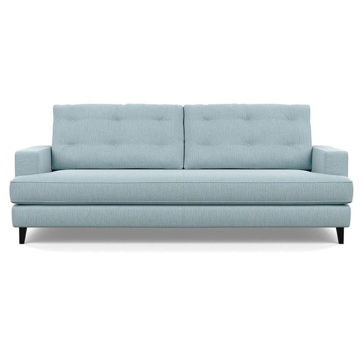 Heal's Richmond 3 Seater Sofa Smart Luxe Velvet Cognac Natural Ash Feet - Heal's UK Furniture – image 37