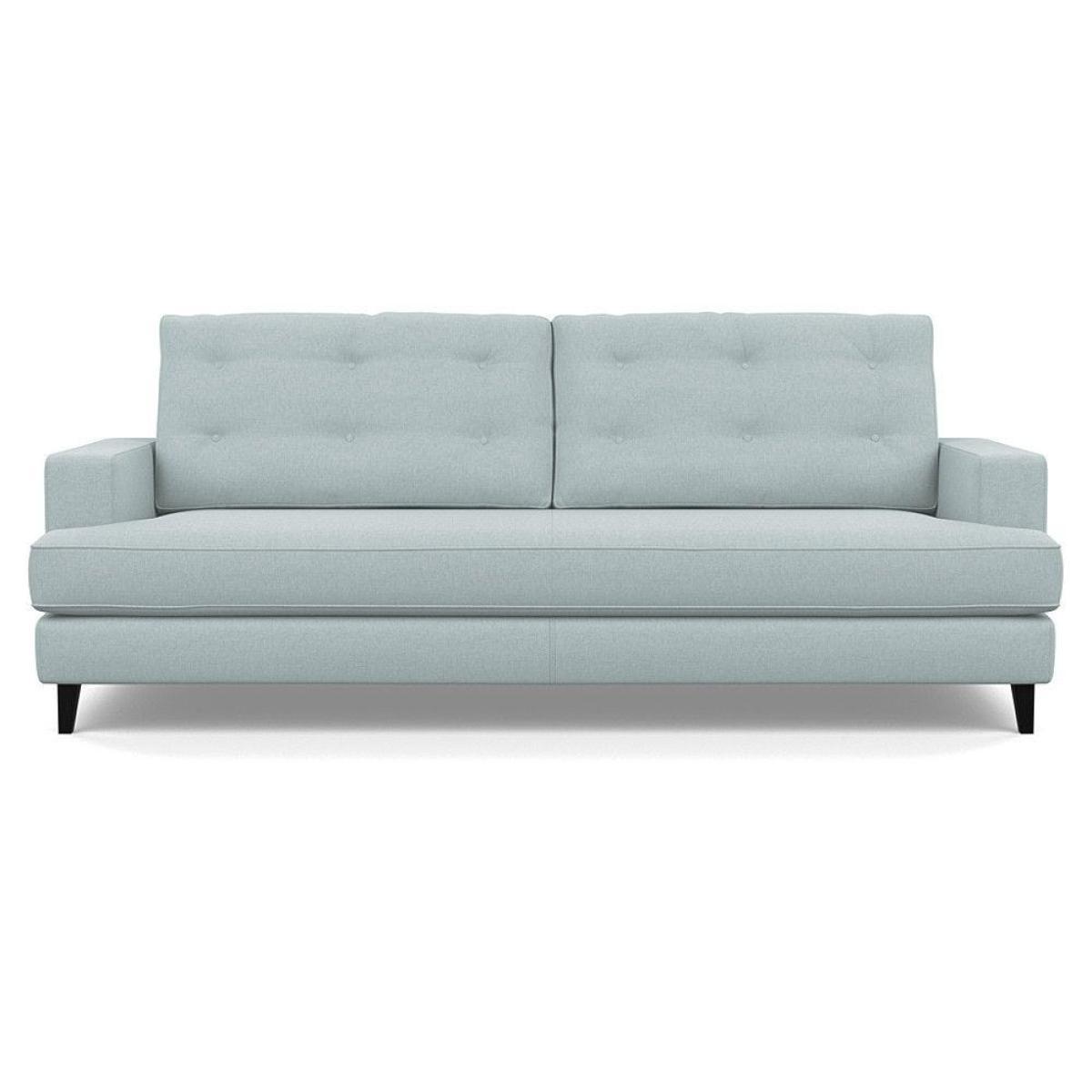 Heal's Richmond 3 Seater Sofa Smart Luxe Velvet Cognac Natural Ash Feet - Heal's UK Furniture – image 44