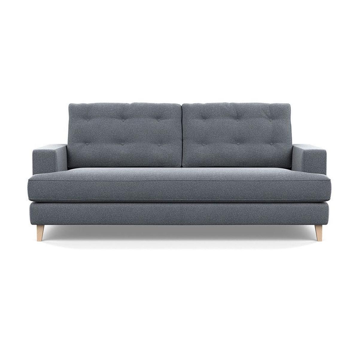 Heal's Richmond 3 Seater Sofa Smart Luxe Velvet Cognac Natural Ash Feet - Heal's UK Furniture – image 60