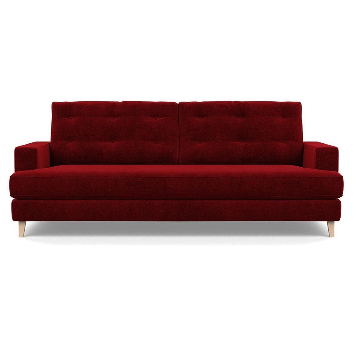 Heal's Richmond 3 Seater Sofa Smart Luxe Velvet Cognac Natural Ash Feet - Heal's UK Furniture – image 66