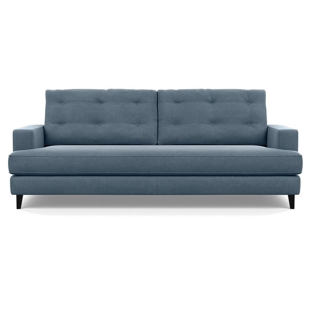 Heal's Richmond 3 Seater Sofa Smart Luxe Velvet Cognac Natural Ash Feet - Heal's UK Furniture – image 75