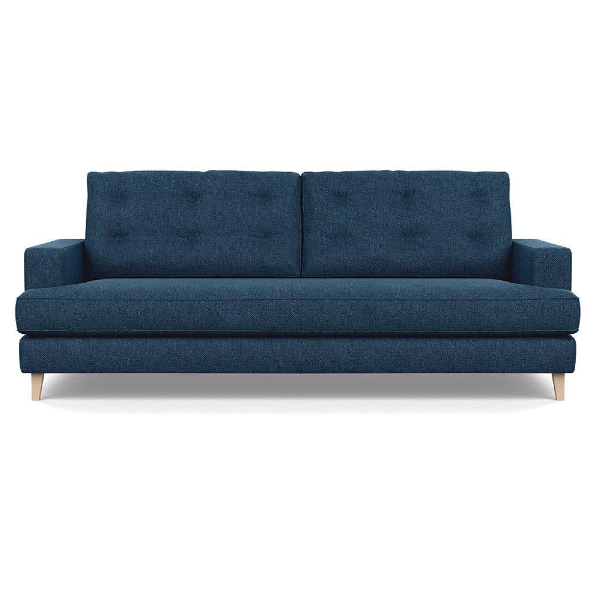 Heal's Richmond 3 Seater Sofa Smart Luxe Velvet Cognac Natural Ash Feet - Heal's UK Furniture – image 86