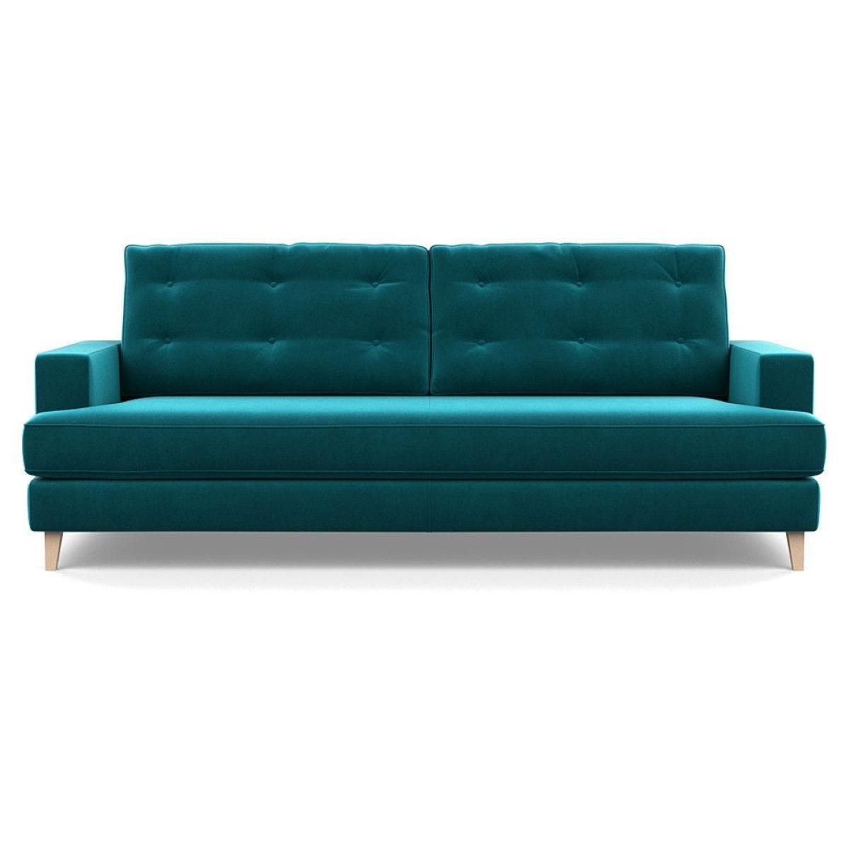 Heal's Richmond 3 Seater Sofa Smart Luxe Velvet Cognac Natural Ash Feet - Heal's UK Furniture – image 87