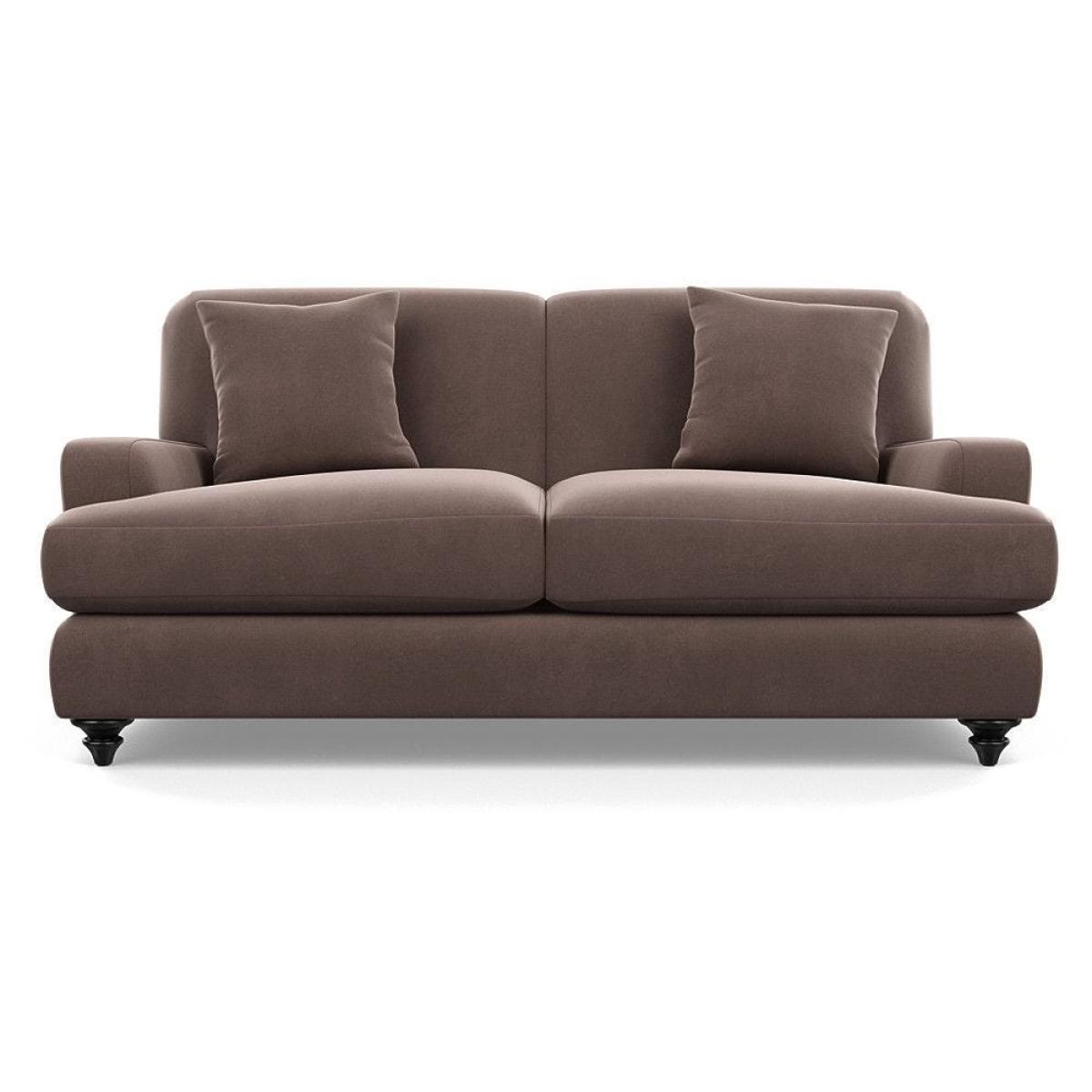 Heal's Hampstead 3 Seater Sofa Linen Shadow Natural Feet - Heal's UK Furniture – image 101
