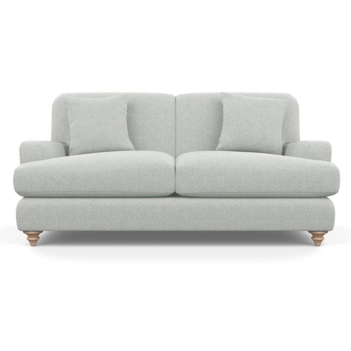 Heal's Hampstead 3 Seater Sofa Linen Shadow Natural Feet - Heal's UK Furniture – image 103