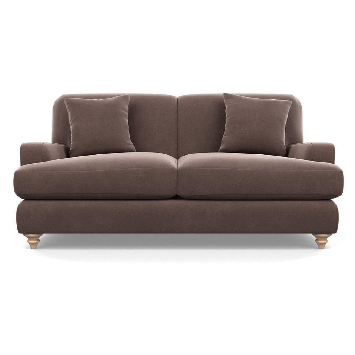 Heal's Hampstead 3 Seater Sofa Linen Shadow Natural Feet - Heal's UK Furniture – image 105