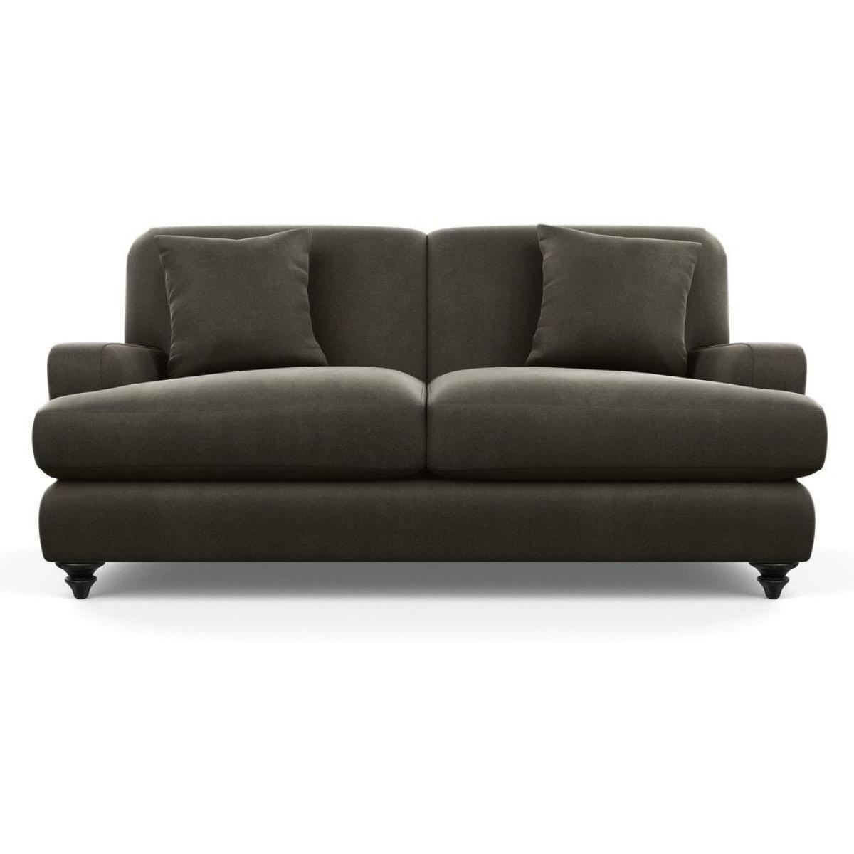 Heal's Hampstead 3 Seater Sofa Linen Shadow Natural Feet - Heal's UK Furniture – image 106