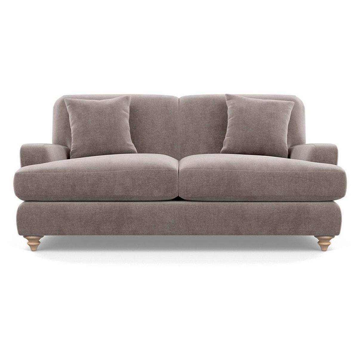 Heal's Hampstead 3 Seater Sofa Linen Shadow Natural Feet - Heal's UK Furniture – image 108