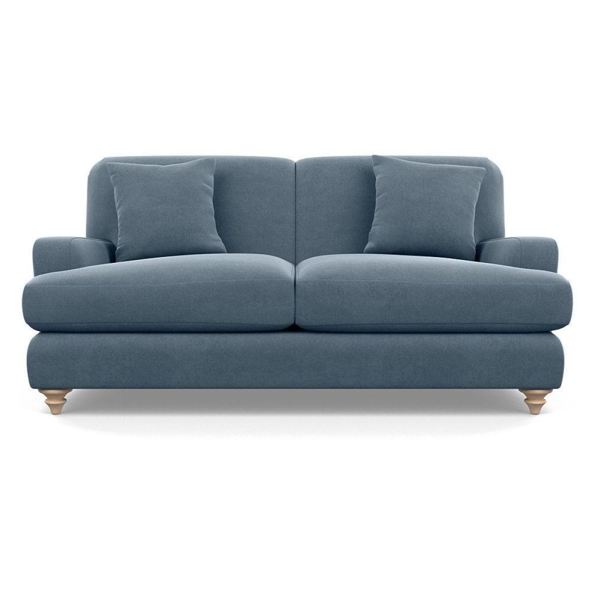 Heal's Hampstead 3 Seater Sofa Linen Shadow Natural Feet - Heal's UK Furniture – image 110