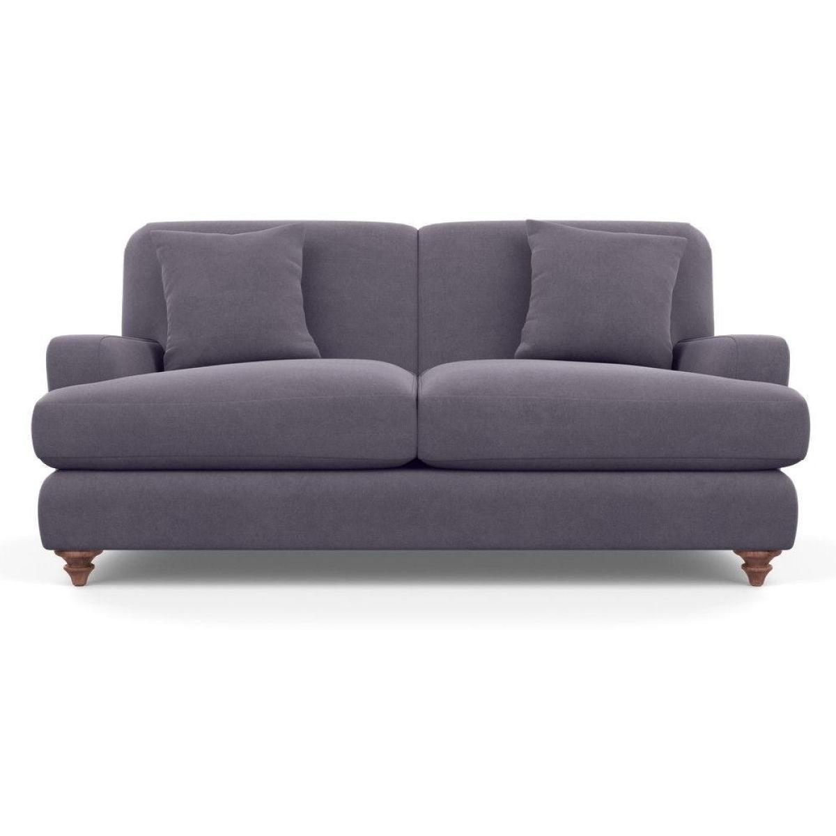 Heal's Hampstead 3 Seater Sofa Linen Shadow Natural Feet - Heal's UK Furniture – image 13