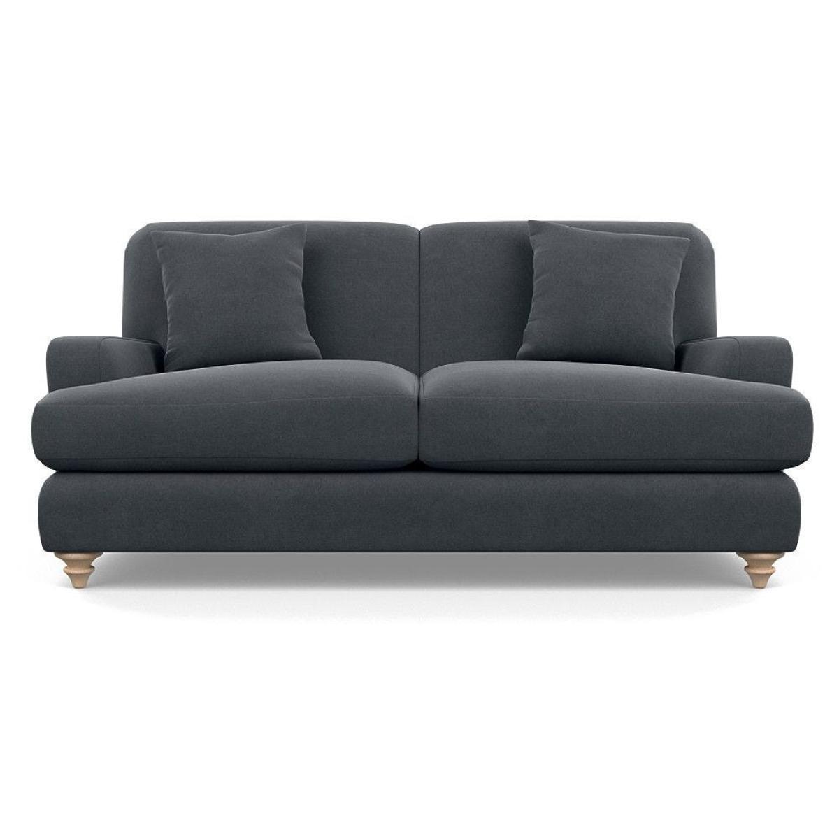 Heal's Hampstead 3 Seater Sofa Linen Shadow Natural Feet - Heal's UK Furniture – image 17