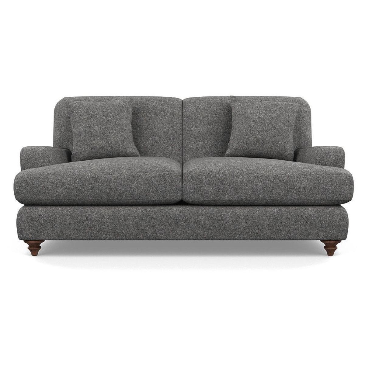 Heal's Hampstead 3 Seater Sofa Linen Shadow Natural Feet - Heal's UK Furniture – image 19