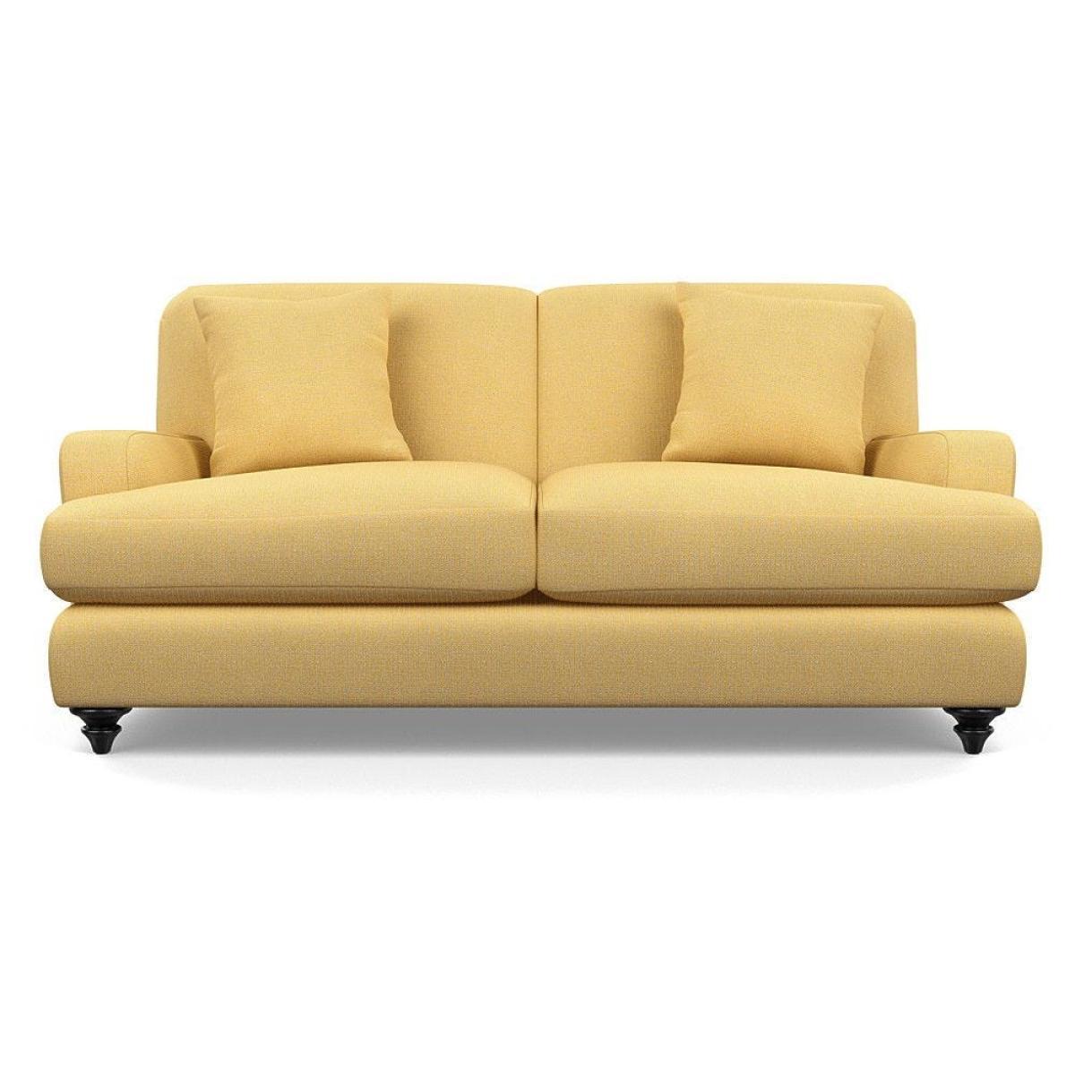 Heal's Hampstead 3 Seater Sofa Linen Shadow Natural Feet - Heal's UK Furniture – image 3