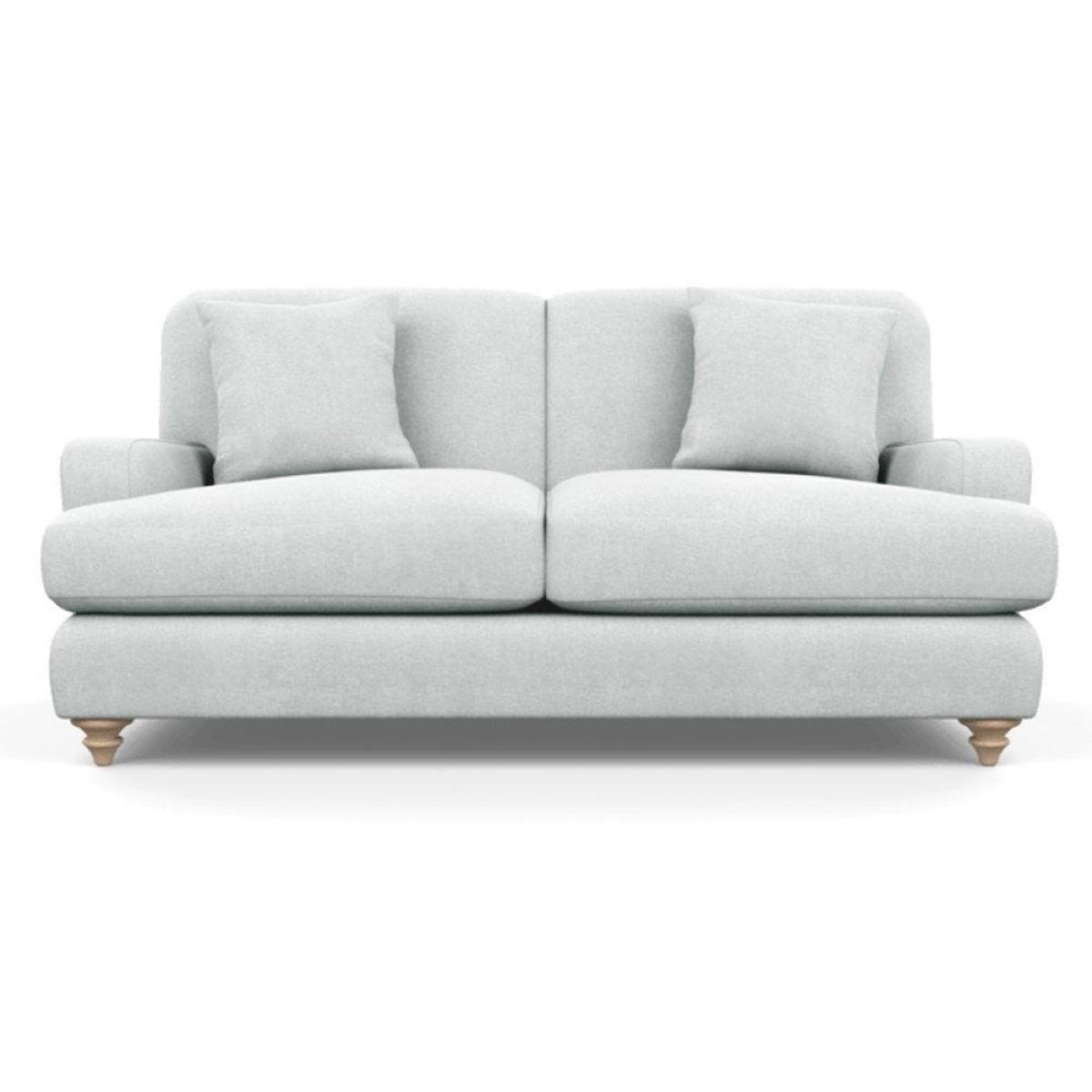 Heal's Hampstead 3 Seater Sofa Linen Shadow Natural Feet - Heal's UK Furniture – image 22