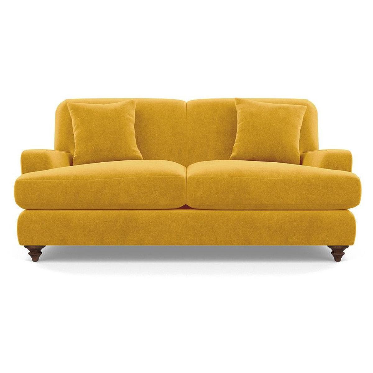 Heal's Hampstead 3 Seater Sofa Linen Shadow Natural Feet - Heal's UK Furniture – image 25