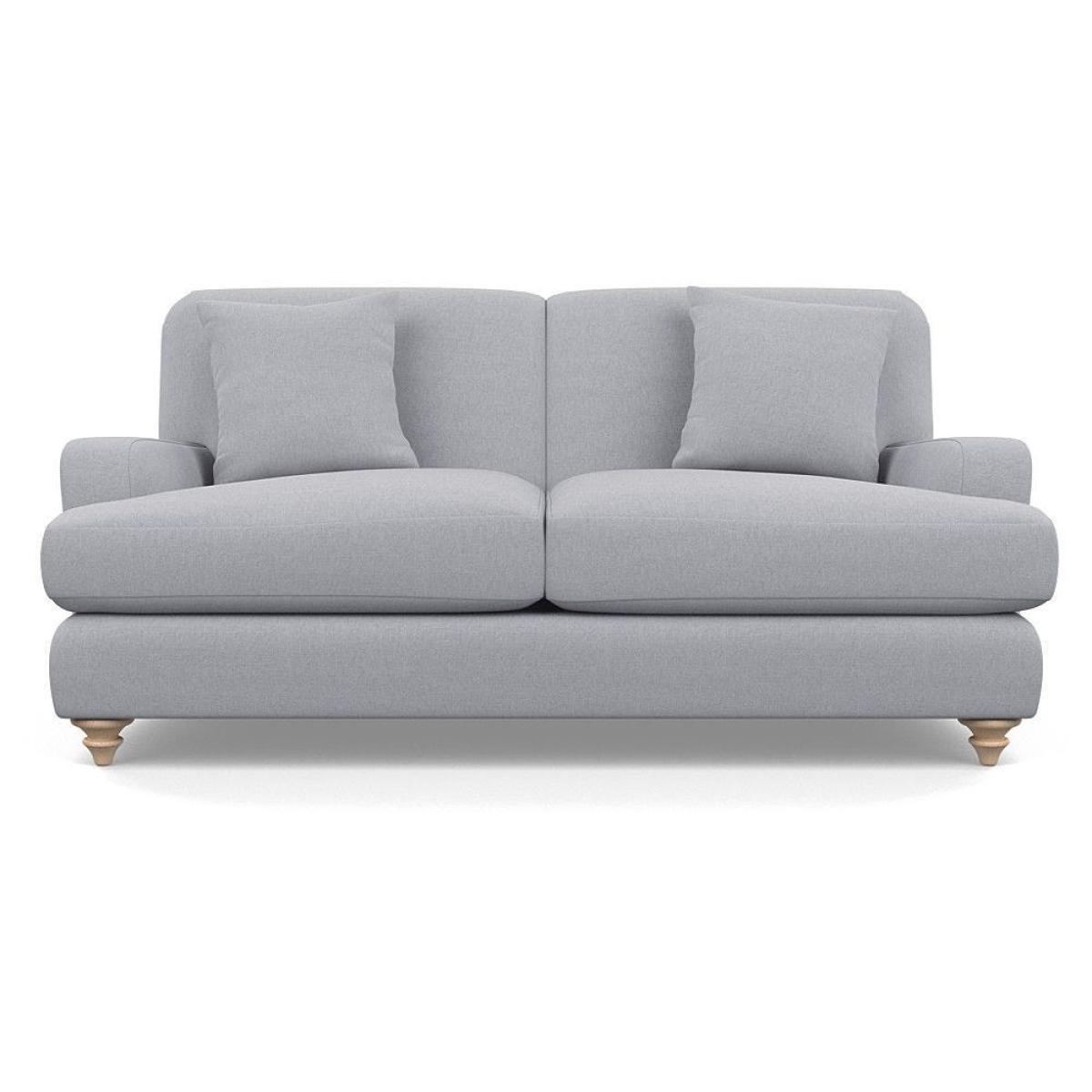 Heal's Hampstead 3 Seater Sofa Linen Shadow Natural Feet - Heal's UK Furniture – image 32