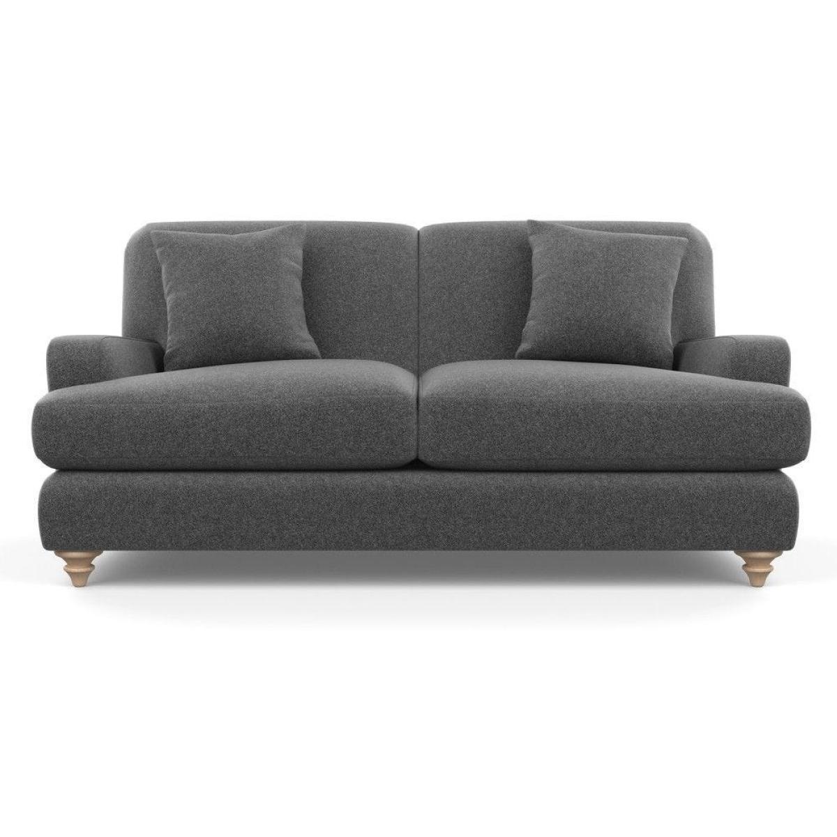 Heal's Hampstead 3 Seater Sofa Linen Shadow Natural Feet - Heal's UK Furniture – image 33