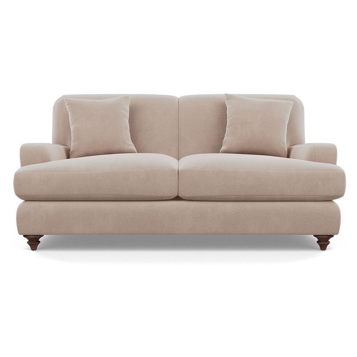 Heal's Hampstead 3 Seater Sofa Linen Shadow Natural Feet - Heal's UK Furniture – image 34