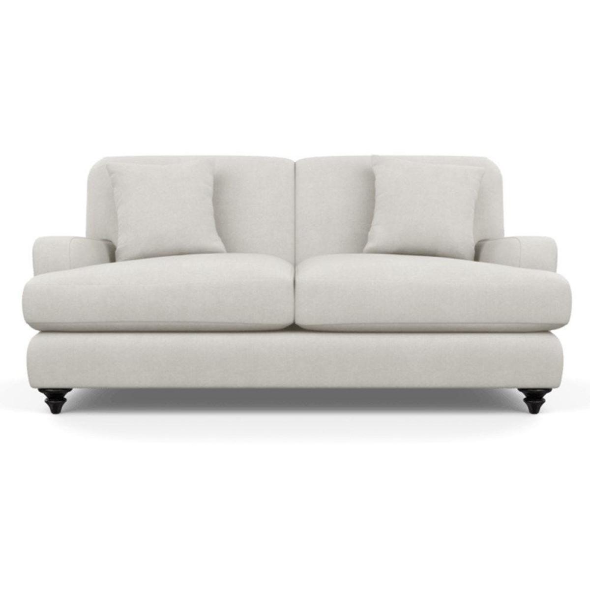 Heal's Hampstead 3 Seater Sofa Linen Shadow Natural Feet - Heal's UK Furniture – image 40