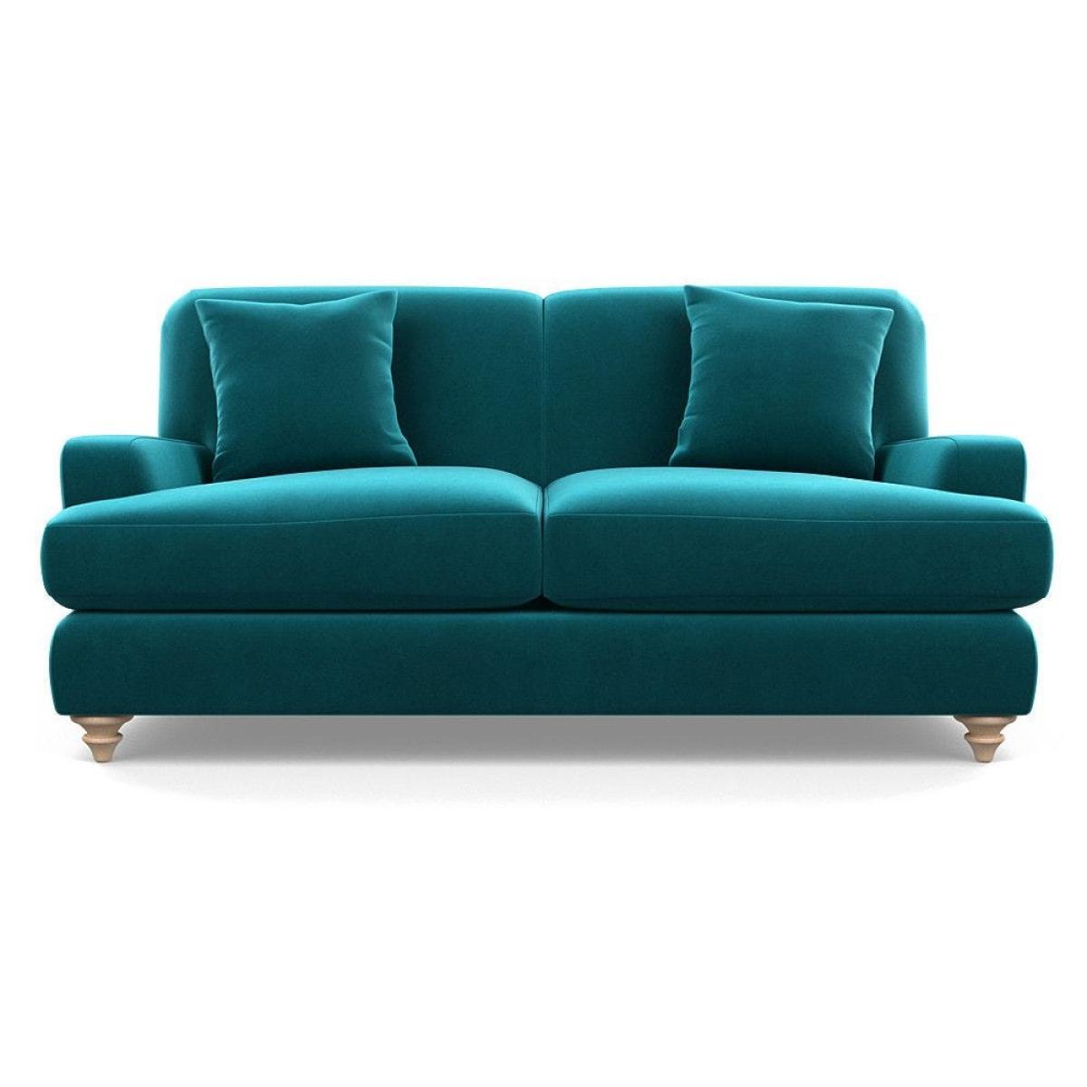 Heal's Hampstead 3 Seater Sofa Linen Shadow Natural Feet - Heal's UK Furniture – image 46