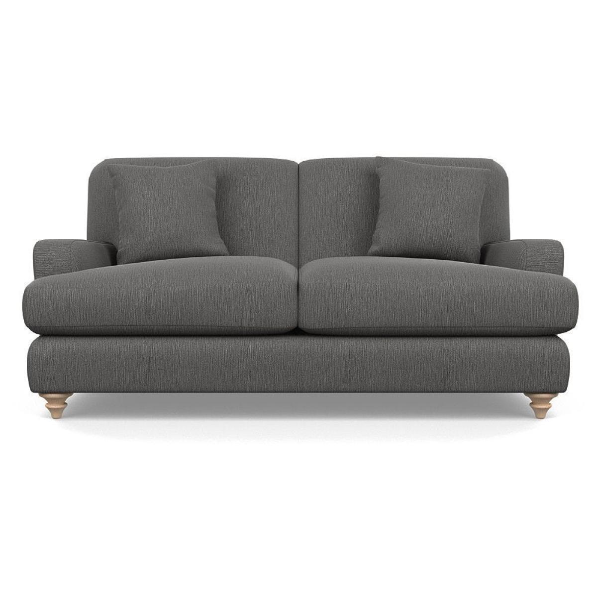 Heal's Hampstead 3 Seater Sofa Linen Shadow Natural Feet - Heal's UK Furniture – image 48