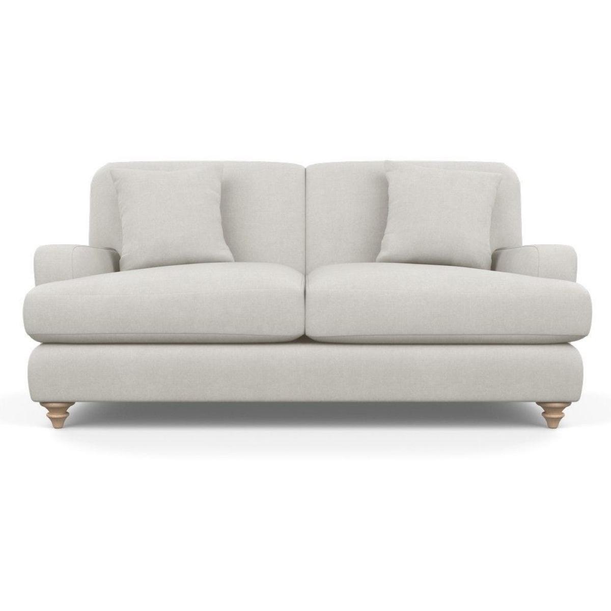 Heal's Hampstead 3 Seater Sofa Linen Shadow Natural Feet - Heal's UK Furniture – image 6