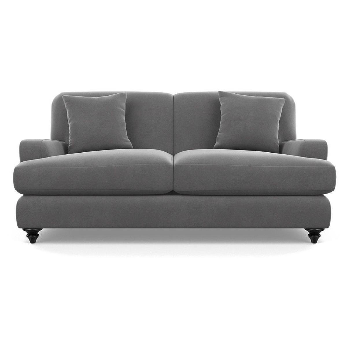 Heal's Hampstead 3 Seater Sofa Linen Shadow Natural Feet - Heal's UK Furniture – image 54