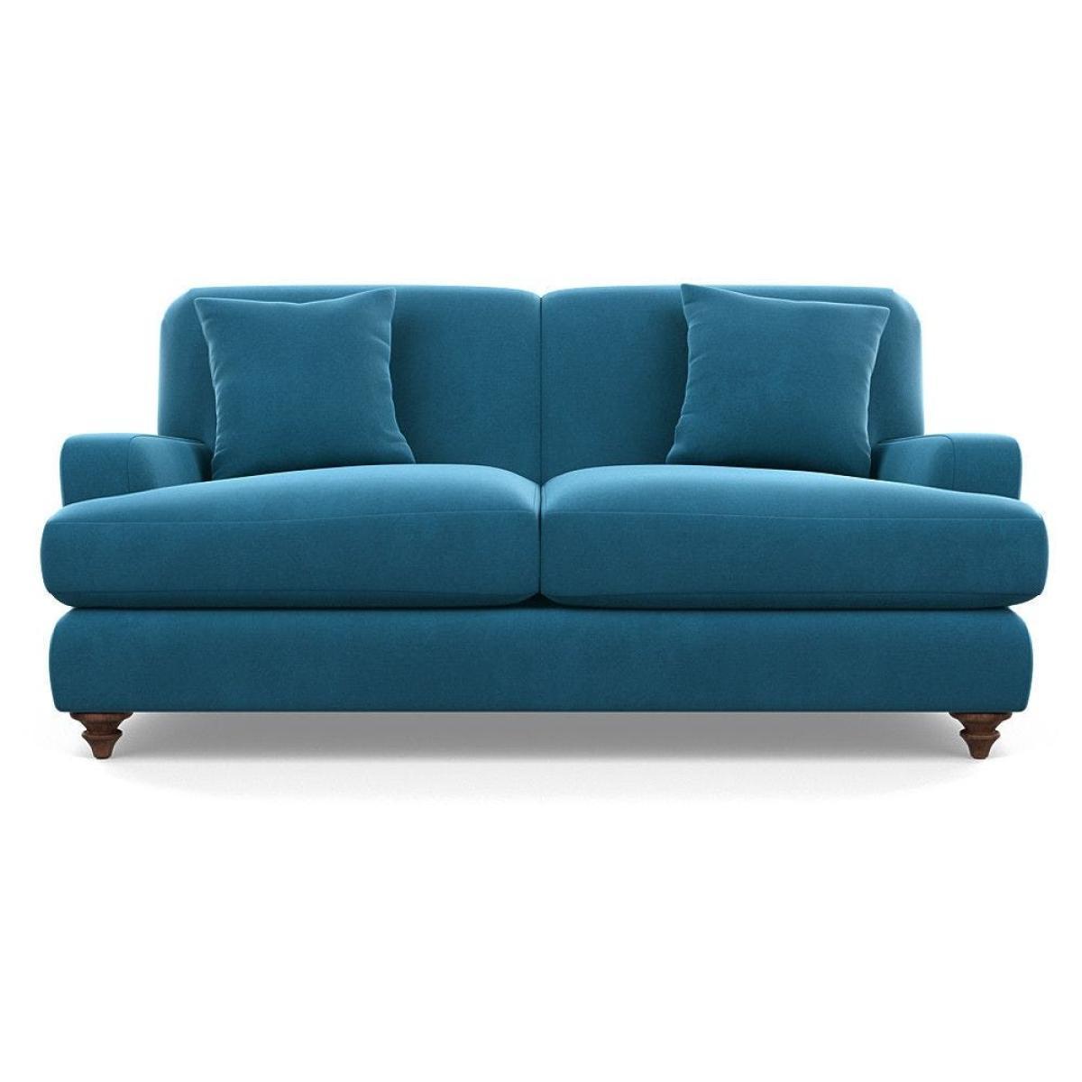 Heal's Hampstead 3 Seater Sofa Linen Shadow Natural Feet - Heal's UK Furniture – image 55