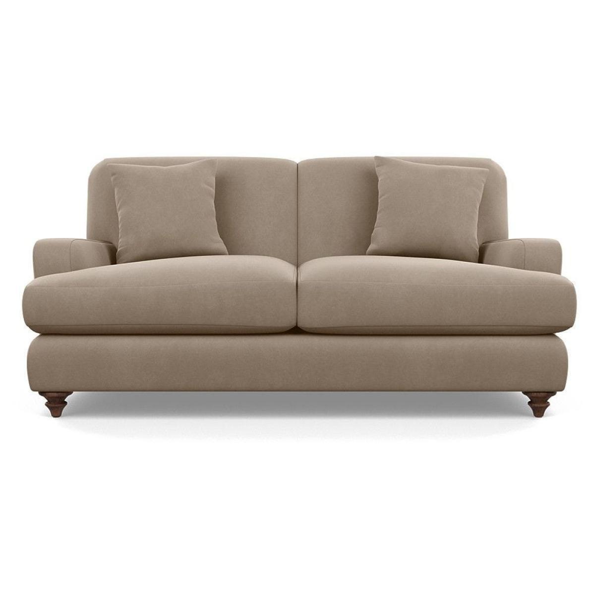 Heal's Hampstead 3 Seater Sofa Linen Shadow Natural Feet - Heal's UK Furniture – image 57