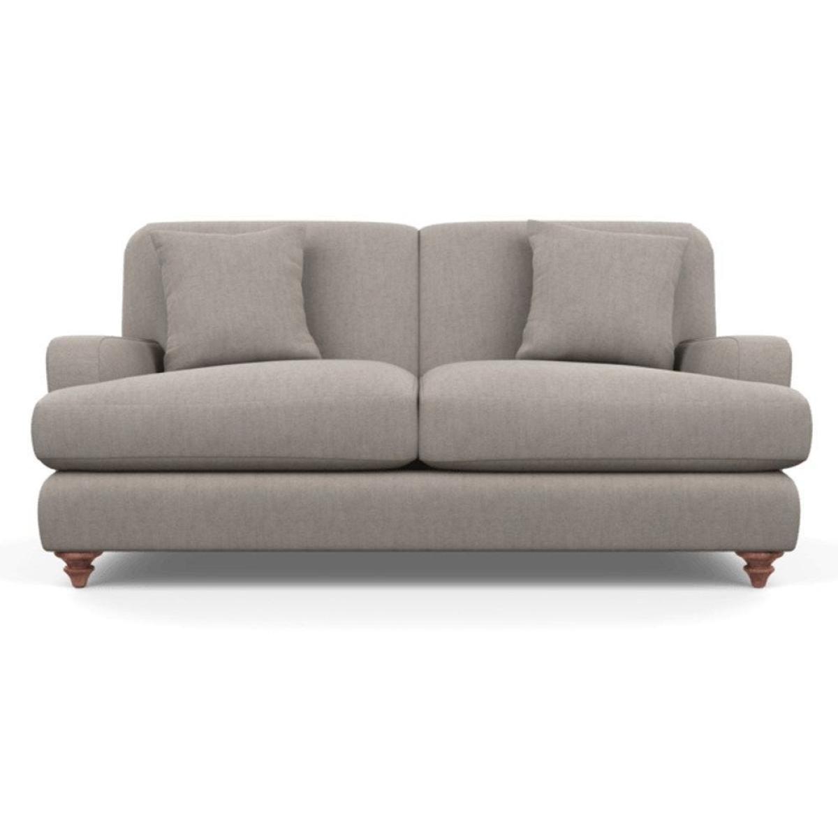 Heal's Hampstead 3 Seater Sofa Linen Shadow Natural Feet - Heal's UK Furniture – image 67