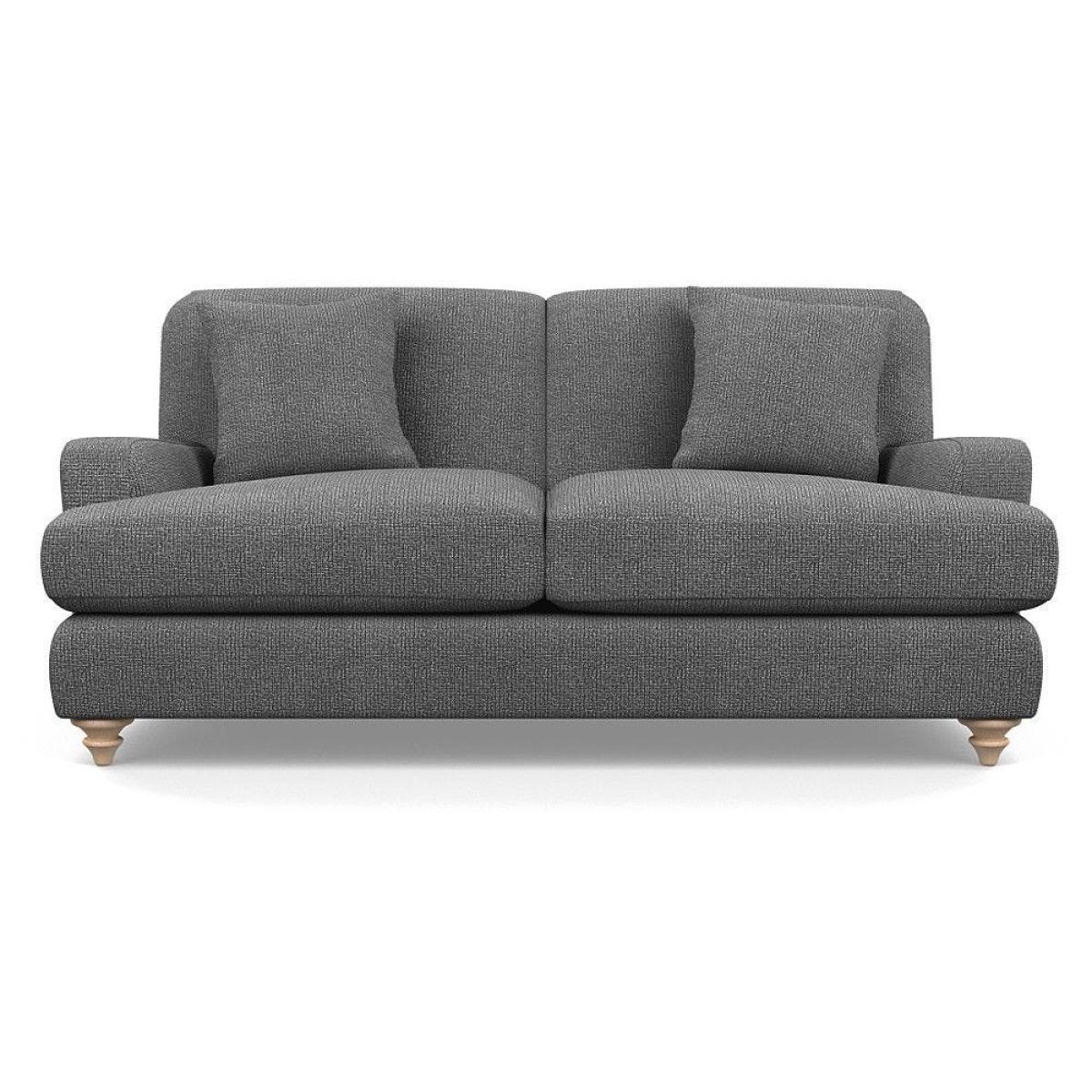 Heal's Hampstead 3 Seater Sofa Linen Shadow Natural Feet - Heal's UK Furniture – image 70