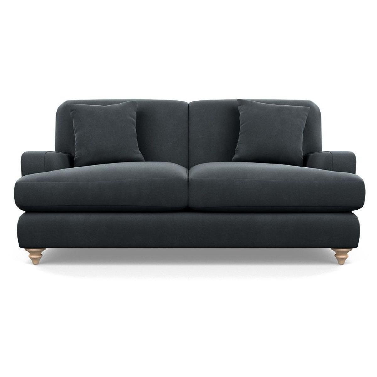 Heal's Hampstead 3 Seater Sofa Linen Shadow Natural Feet - Heal's UK Furniture – image 78