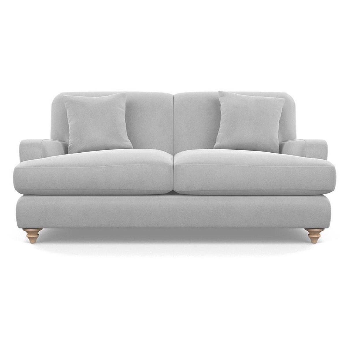 Heal's Hampstead 3 Seater Sofa Linen Shadow Natural Feet - Heal's UK Furniture – image 80