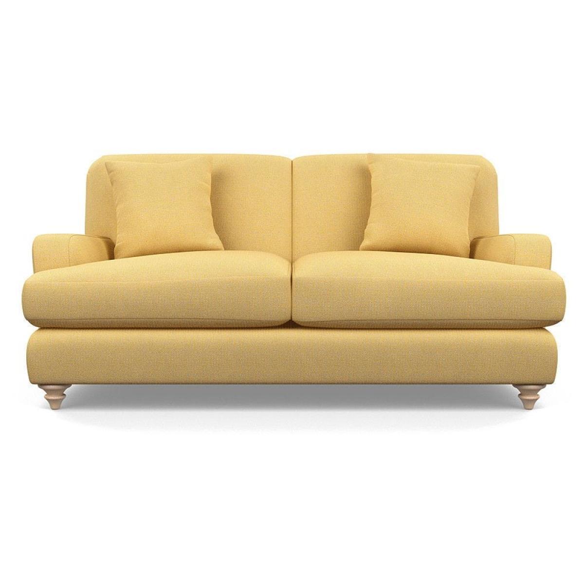 Heal's Hampstead 3 Seater Sofa Linen Shadow Natural Feet - Heal's UK Furniture – image 82