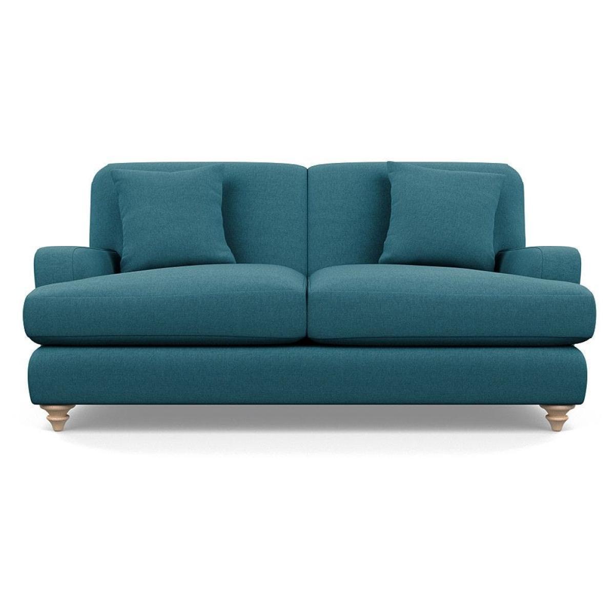 Heal's Hampstead 3 Seater Sofa Linen Shadow Natural Feet - Heal's UK Furniture – image 85