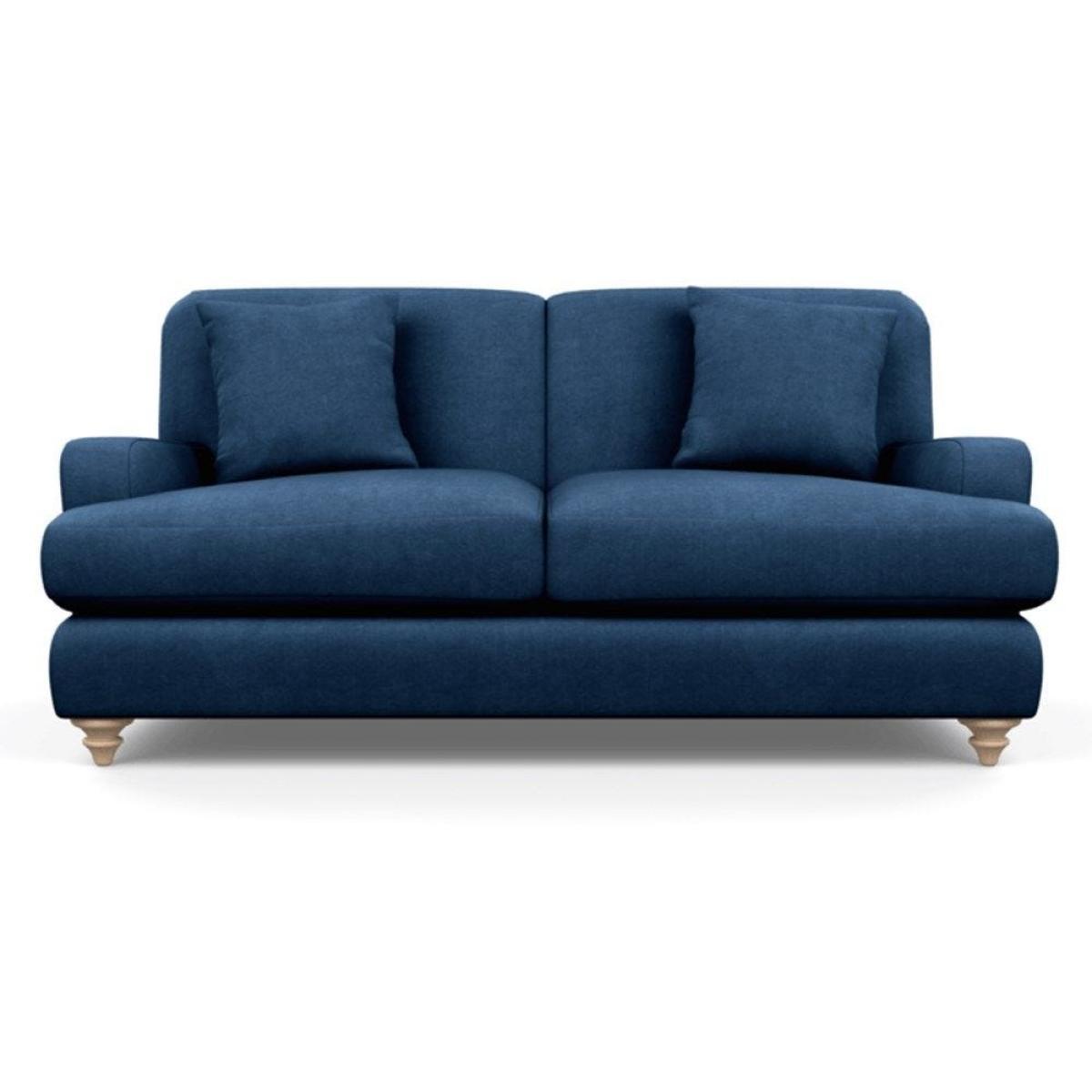 Heal's Hampstead 3 Seater Sofa Linen Shadow Natural Feet - Heal's UK Furniture – image 86