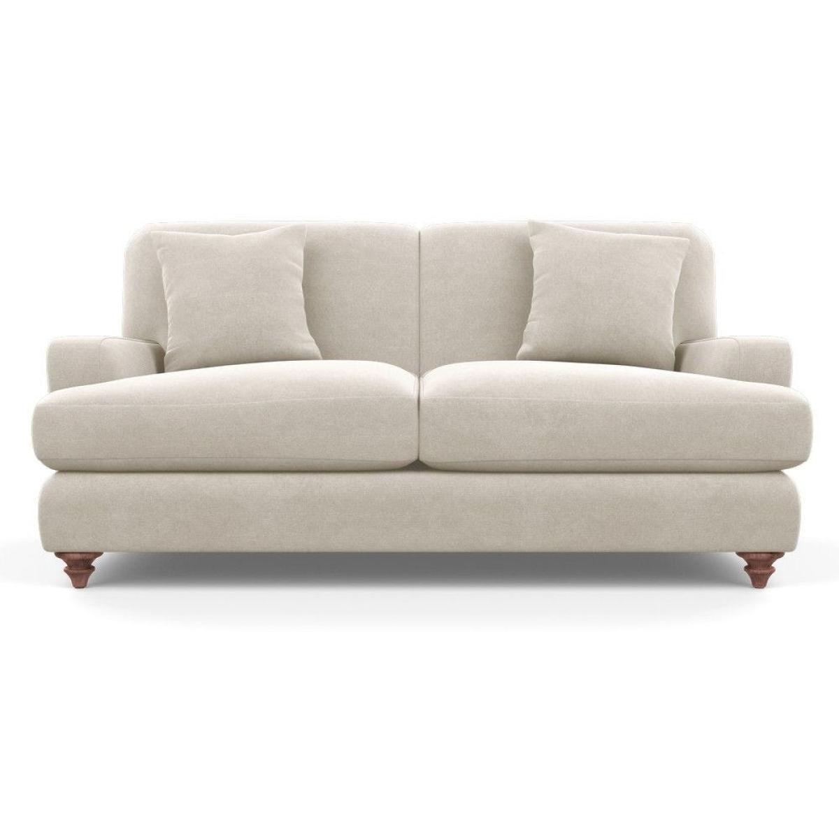 Heal's Hampstead 3 Seater Sofa Linen Shadow Natural Feet - Heal's UK Furniture – image 87